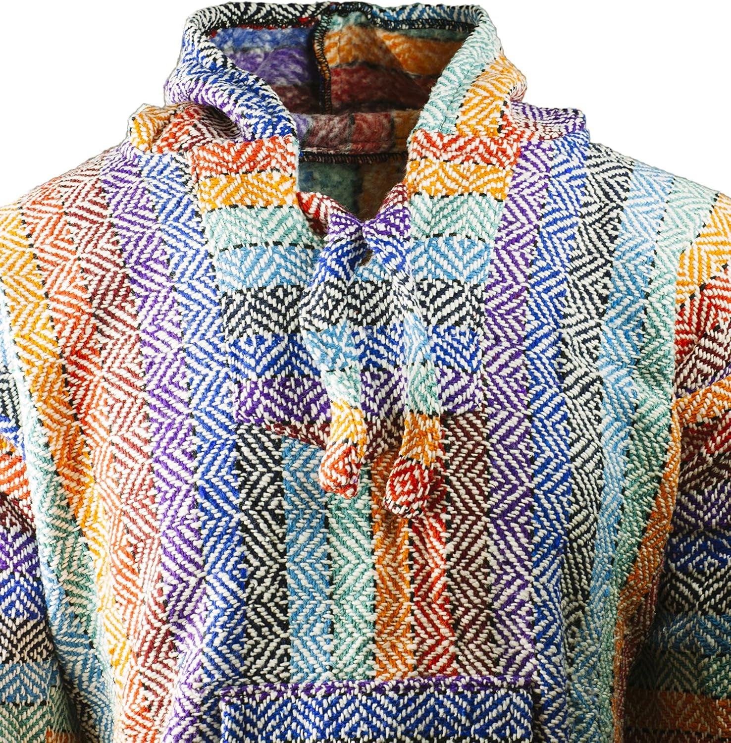 Premium Baja Hoodie Sweatshirt Pullover Jerga Poncho