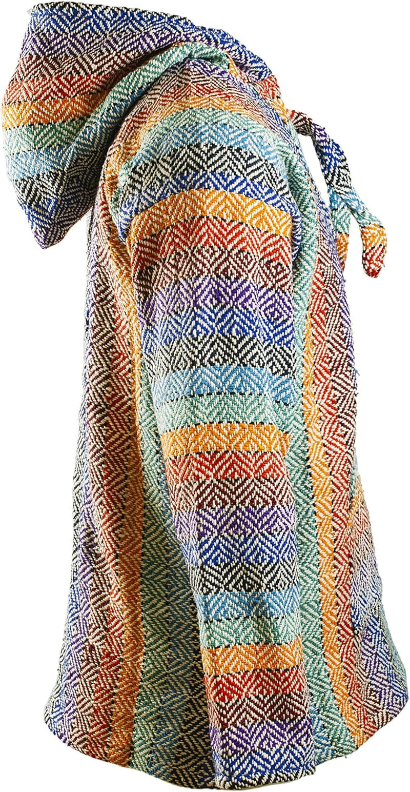 Premium Baja Hoodie Sweatshirt Pullover Jerga Poncho